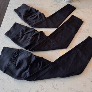 3X HALARA SEAMLESS FLOW HIGH WAISTED BUTT LIFTING LEGGING